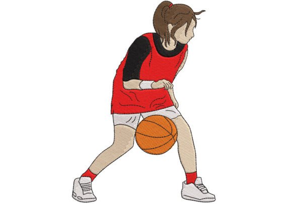 Basketball Girl Embroidery Design Review