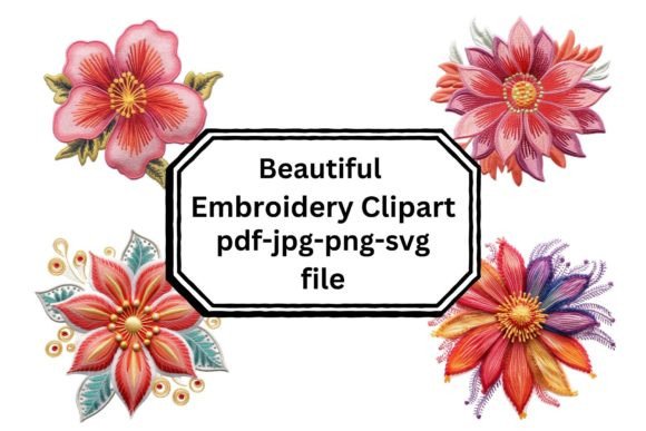 Beautiful Embroidery Clipart Review