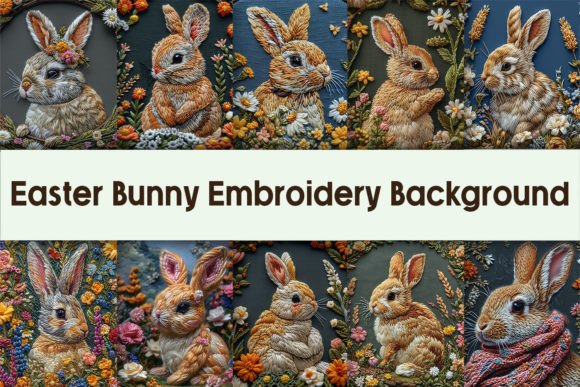 Easter Bunny Embroidery Background Review