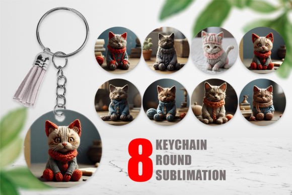Keychain Cat Embroidery Review for Craft Fairs