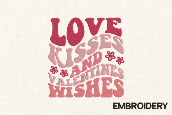 Love Kiss Valentine Embroidery Design Review