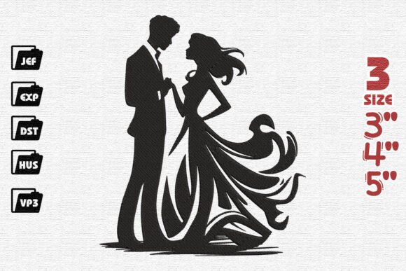 Lovers’ Embrace Embroidery Design Review
