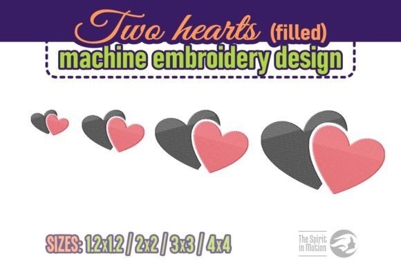 Romantic Two Hearts Embroidery Design Review