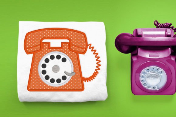 Rotary Phone Applique Embroidery Review