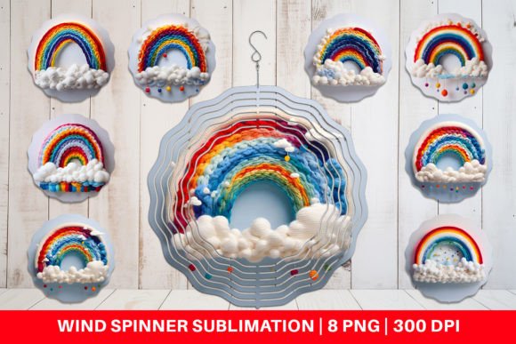 Wind Spinner Rainbow Embroidery Review