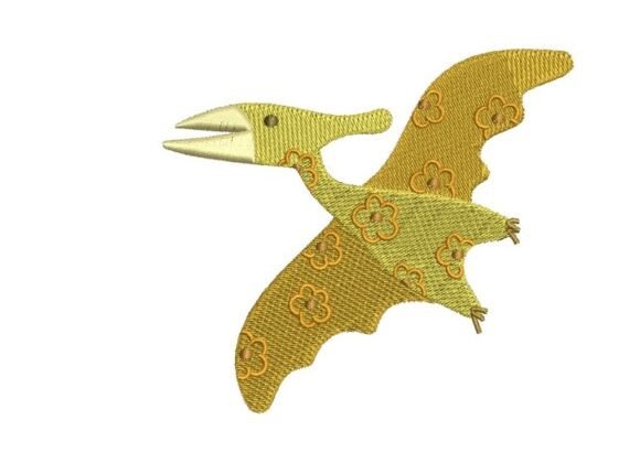 Yellow Floral Dinosaur Embroidery Review